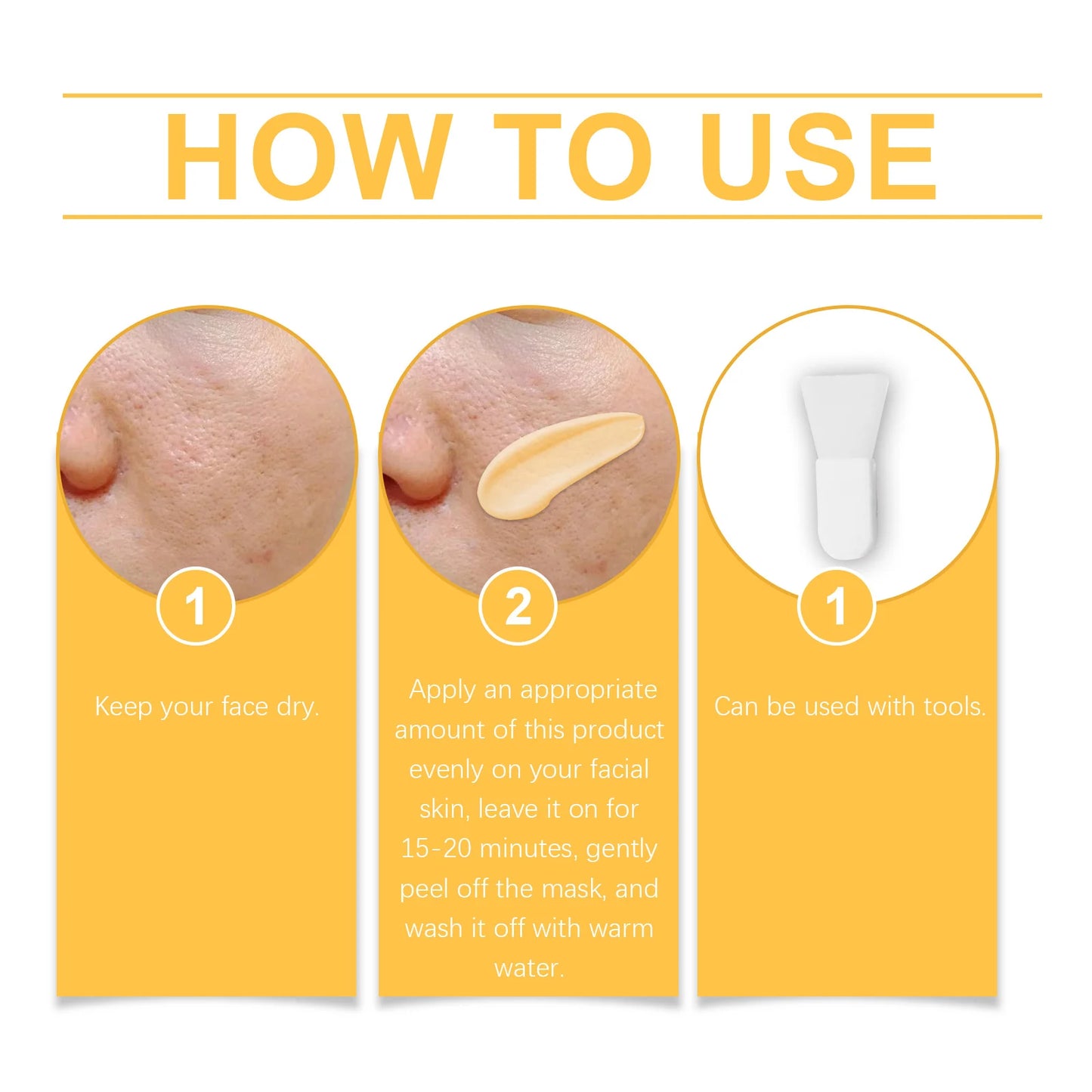 Turmeric Peel off Mask Deep Pore Cleansing Blackhead Removal Brightening Glowing Moisturizing Smoothing Exfoliating Facial Mask Peaceful Pleasures Health and Wellness