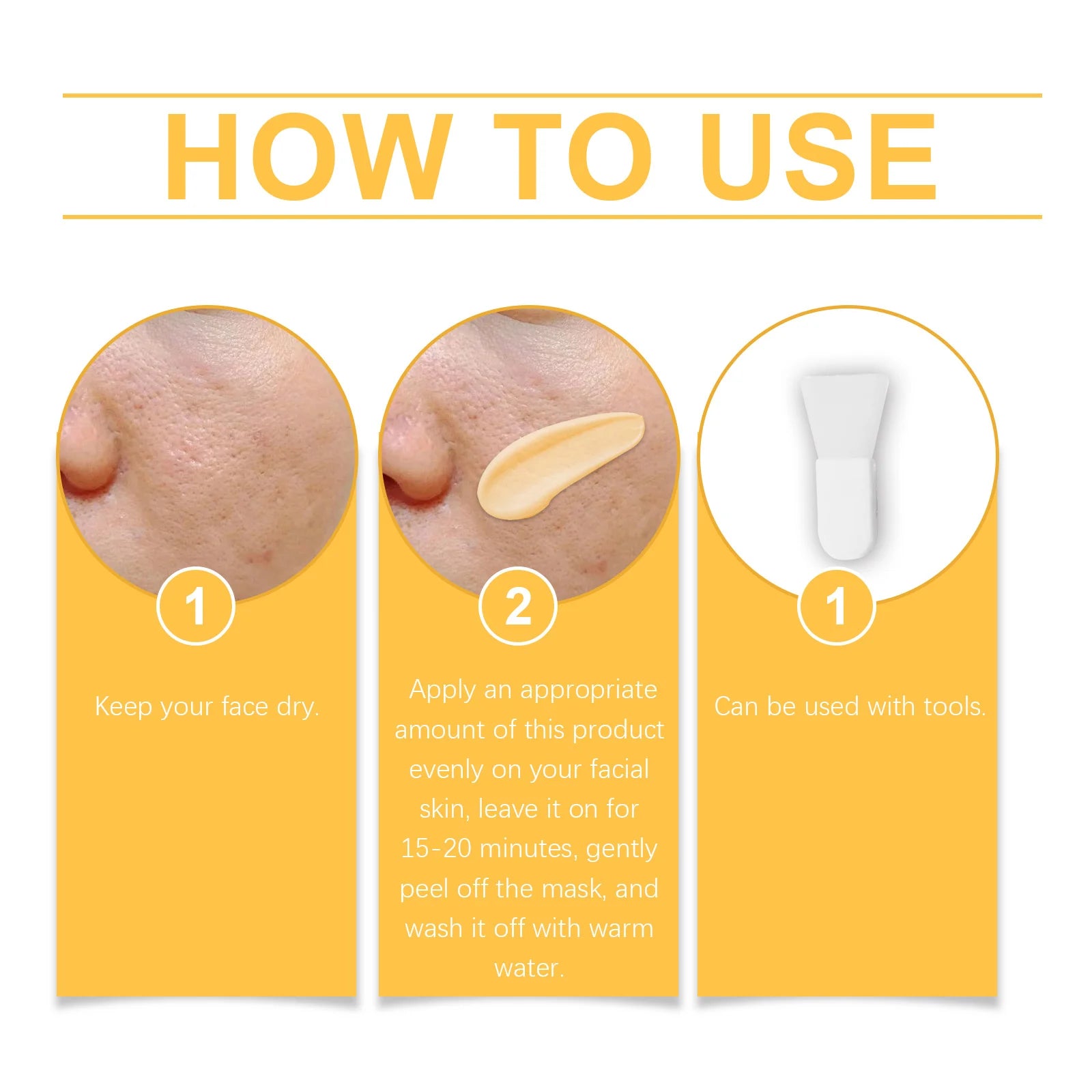 Turmeric Peel off Mask Deep Pore Cleansing Blackhead Removal Brightening Glowing Moisturizing Smoothing Exfoliating Facial Mask Peaceful Pleasures Health and Wellness