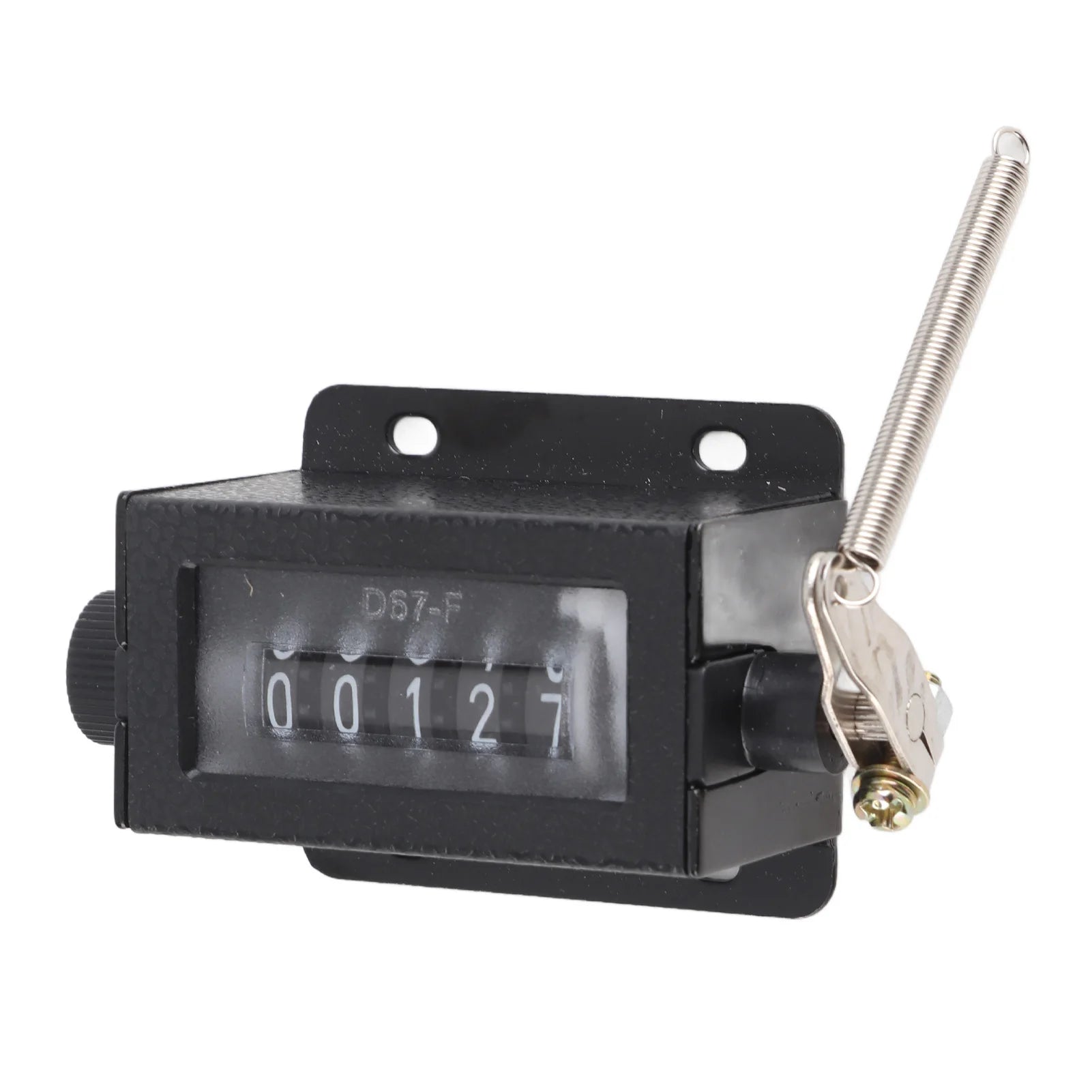 Mechanical Click Counter D67F 5 Digit Mechanical Resettable Manual Hand Pull Stroke Tally Counter Resettable Mechanical Counter Peaceful Pleasures Health and Wellness