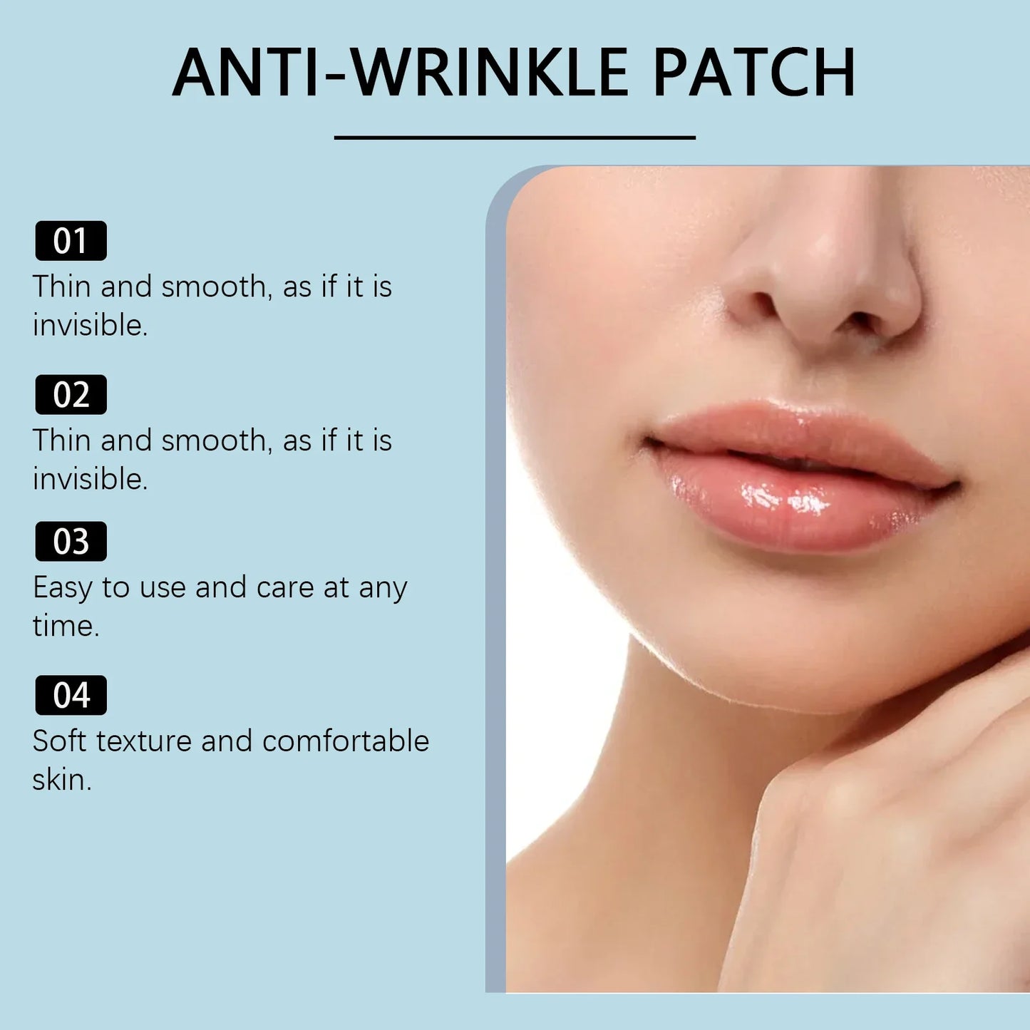 Jaysuing Anti-Wrinkle Lip Patches – Hyaluronic Acid 6pcs