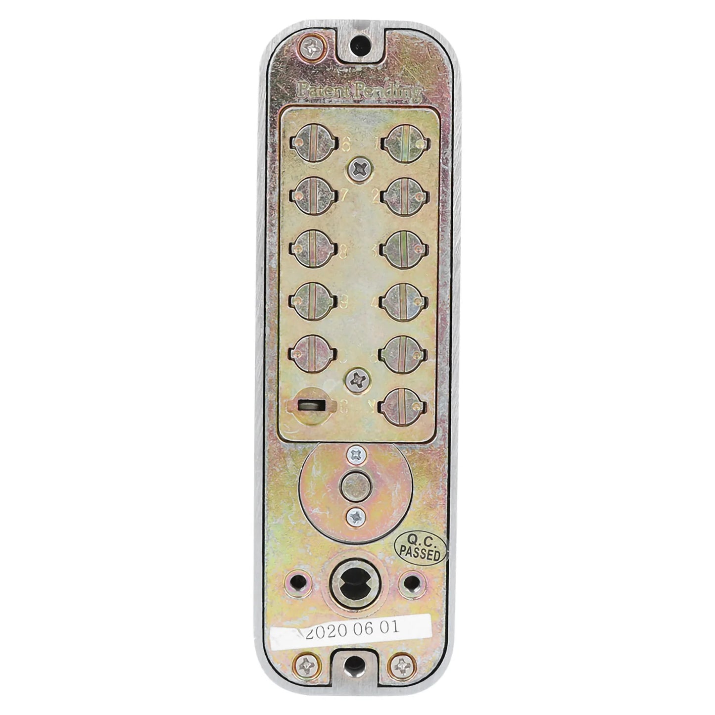 Mechanical Combination Lock for Sliding Doors | 1–11 Digit Keyless