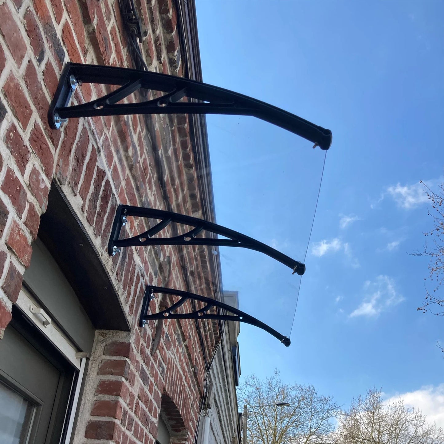 Wind And Rain With Silent Sunshade Canopy Bracke Low Temperature and Snow Resistance Brackets Suitable For Parking Lot Canopies Peaceful Pleasures Health and Wellness