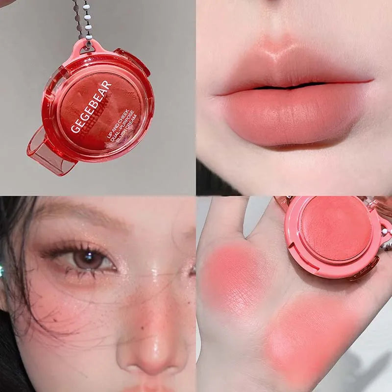 Gege Bear Matte Velvet Lip Mud – Waterproof Lipstick & Blush