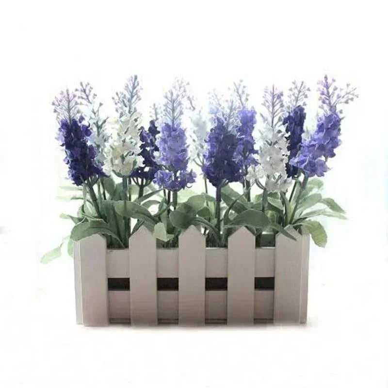 Creative 10 Heads Artificial Lavender Bouquet Home Wedding Garden