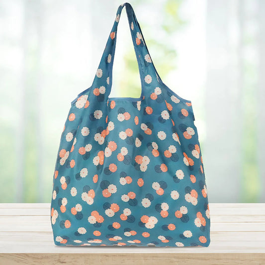Portable Reusable Grocery Bags Strong Load-bearing Capacity Eco-friendly Bags for Trip or Shopping Fruit Holder Peaceful Pleasures Health and Wellness