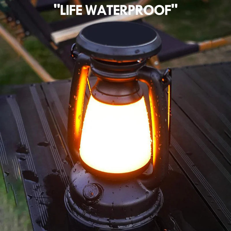 RTONTR Retro Horse LED Lantern | Rechargeable Camping Desk Lamp