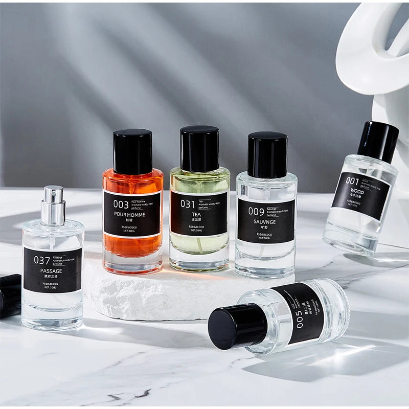 Brand Perfume Lasting Fragrance New Fresh Light Fragrance Tk Hot Selling Elegant Woody Fragrance 50ml Men's And Women's Perfume Peaceful Pleasures Health and Wellness