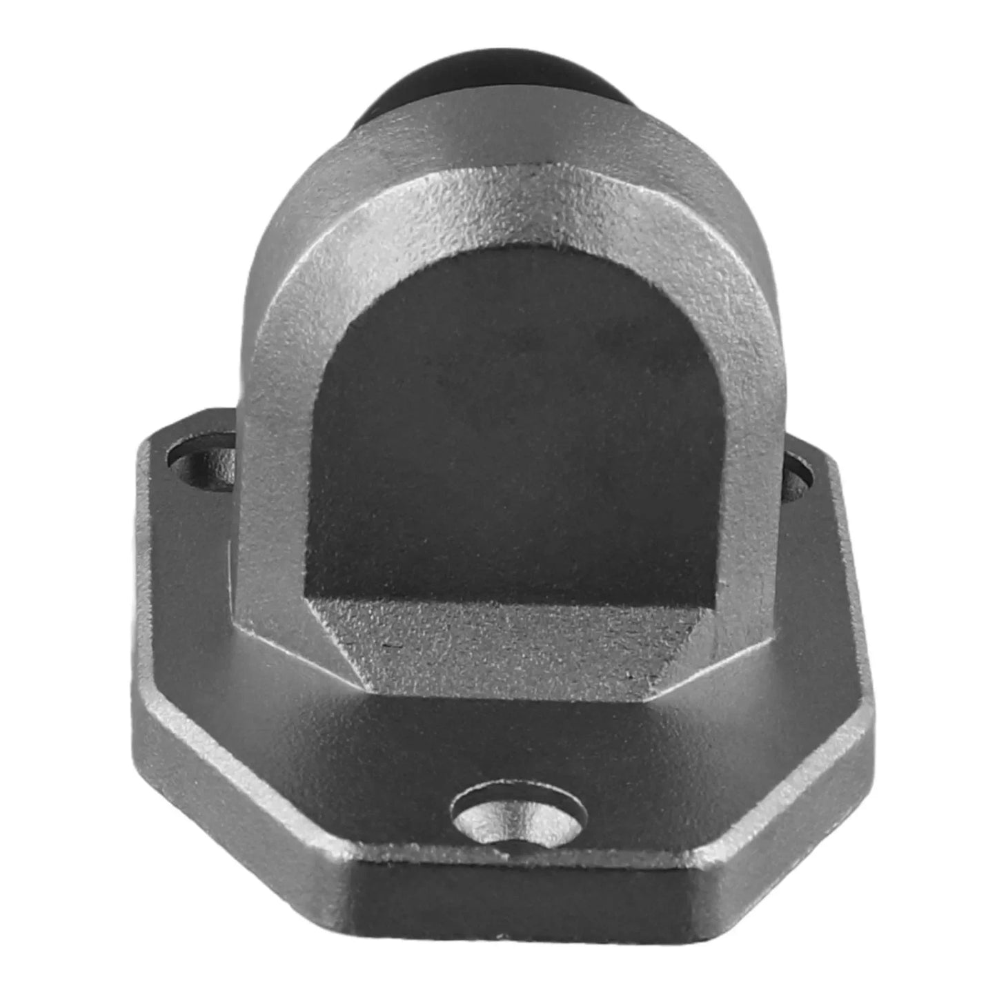 Heavy Duty Stainless Steel Glass Door Stop & Rubber Buffer