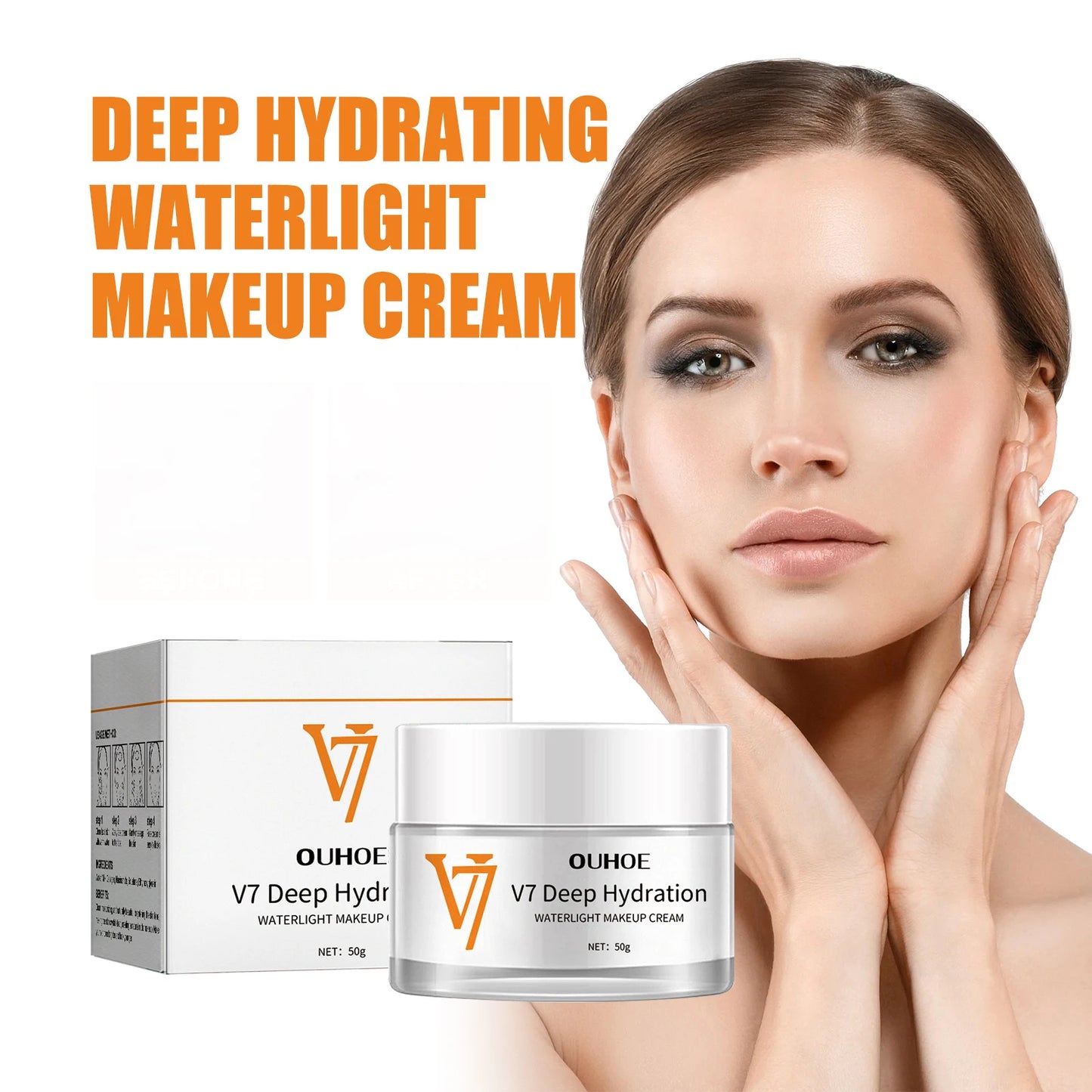 Ouhoe V7 Face Cream – Deep Hydration & Brightening Moisturizer