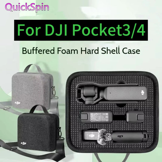 DJI OSMO Pocket 3 & 4 Hard Case Portable Storage Bag Camera Hard Case Oasis Select