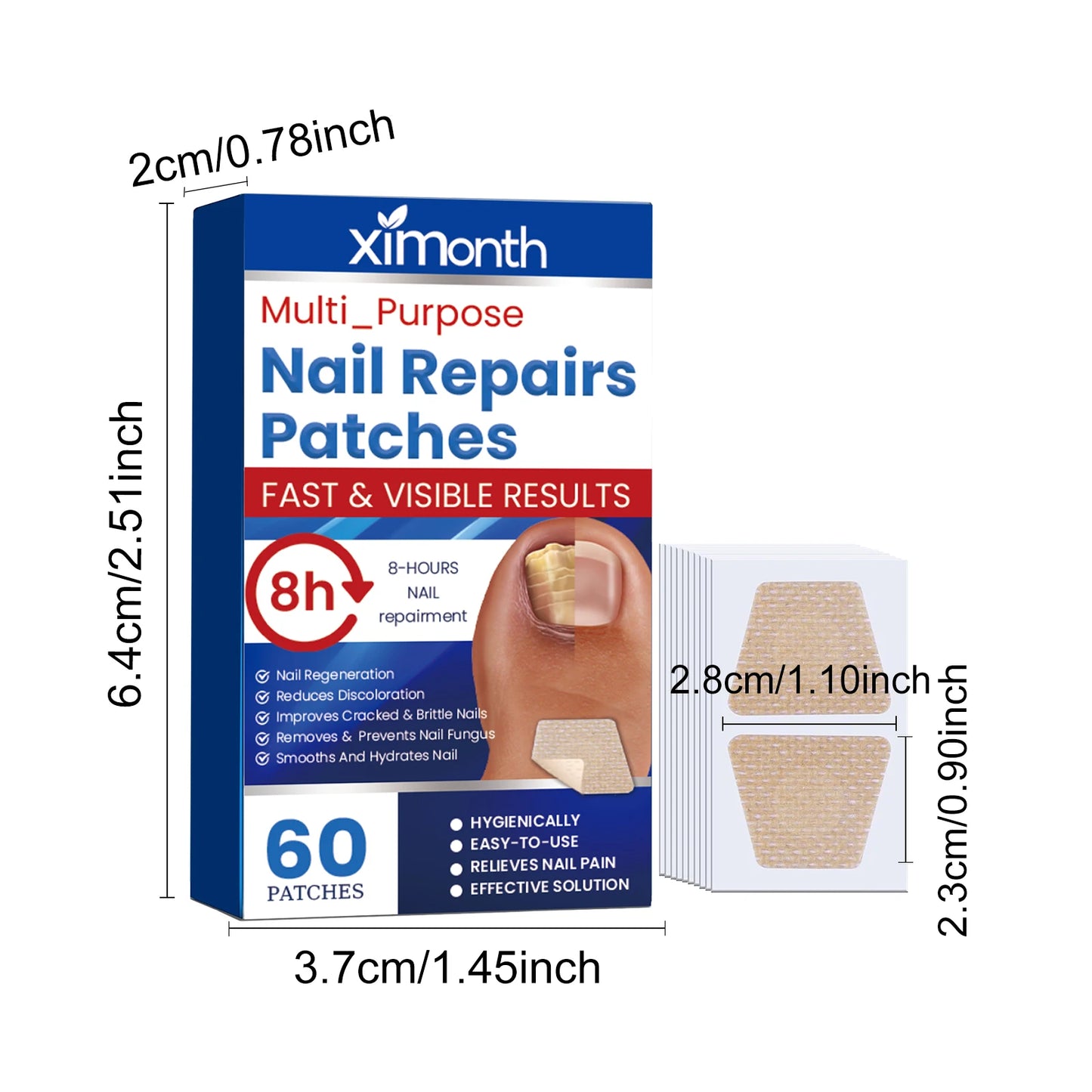 Nail Repair Patches – Ingrown Toenail, Fungus & Brittle Nail