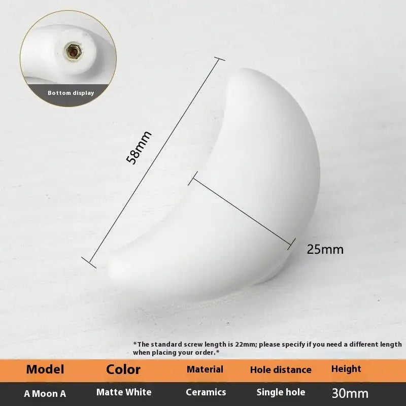 1pc Children's Furniture Handles Nordic Ceramic Children Room Cabinet Handles Macaron Colorful Round Drawer Knobs And Pulls Peaceful Pleasures Health and Wellness A16