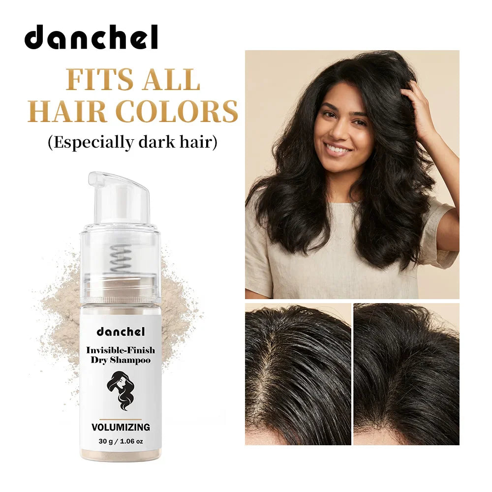 Dry Shampoo Powder – Oil Control, Volume & No White Residue