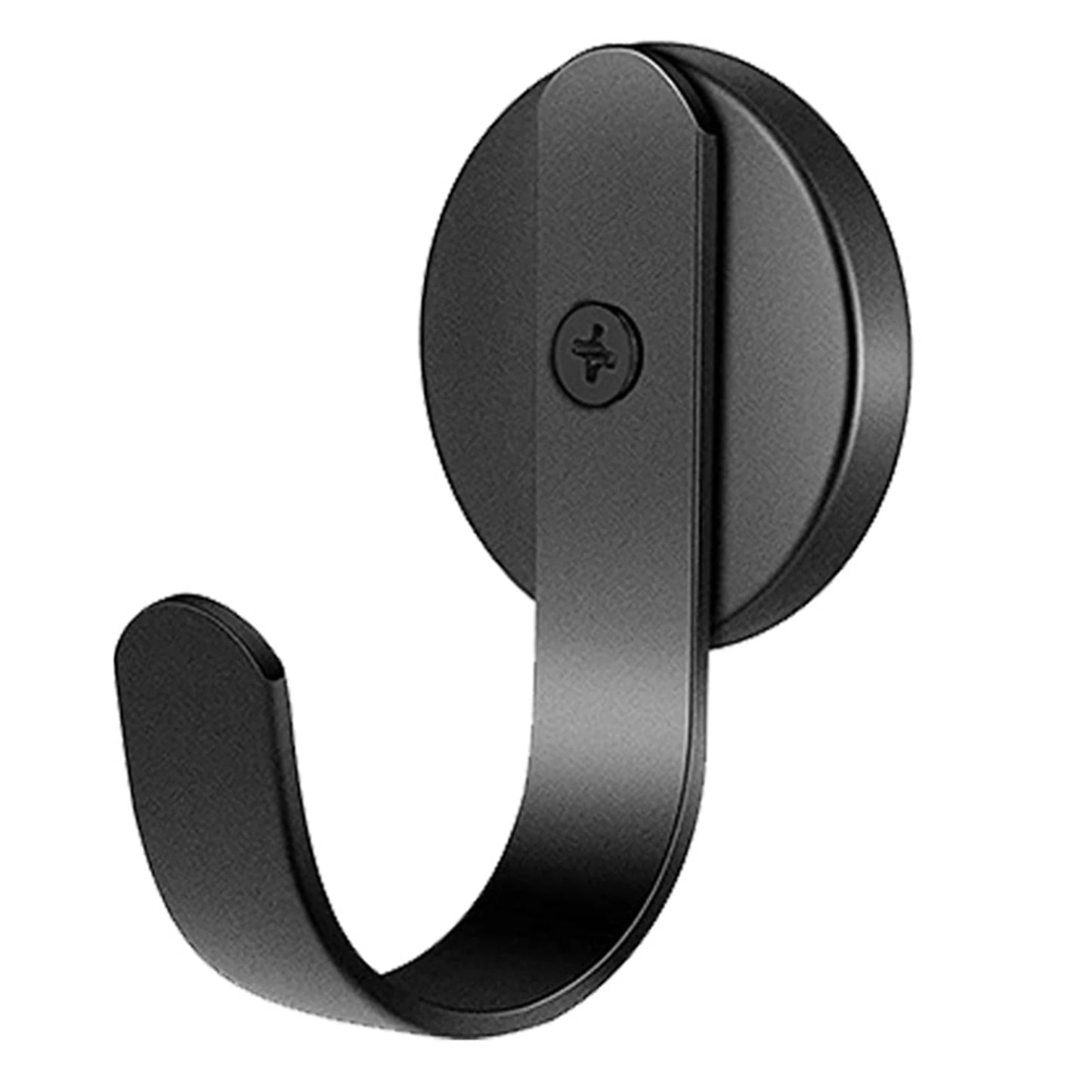 1pcs Strong Magnetic Hooks Heavy Duty fridge Front Door Kitchen Utensil Hanger for Office Garage Shed Gym Locker Black White Peaceful Pleasures Health and Wellness