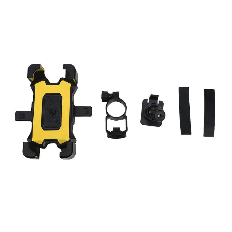 Heavy Duty Shockproof Phone Mount for Bike Motorcycle Phone Holder Universal Fit for E-Bike Handlebar Anti-Vibration Bracket Peaceful Pleasures Health and Wellness