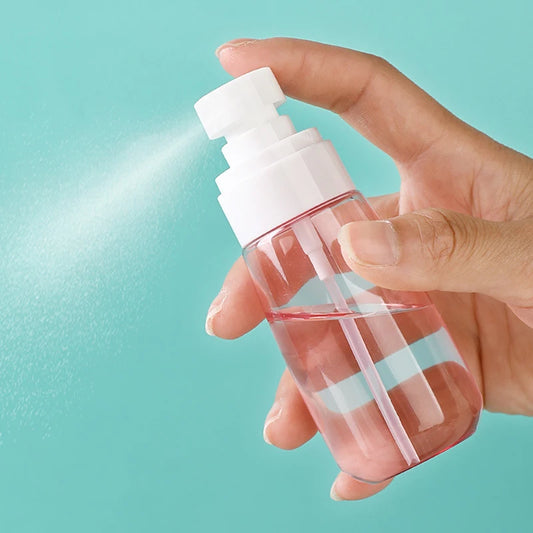 30ml/60ml/100ml Fine Mist Spray Bottle Plastic Bottl Lotion Pump Travel Perfume Water Bottles Refill Peaceful Pleasures Health and Wellness