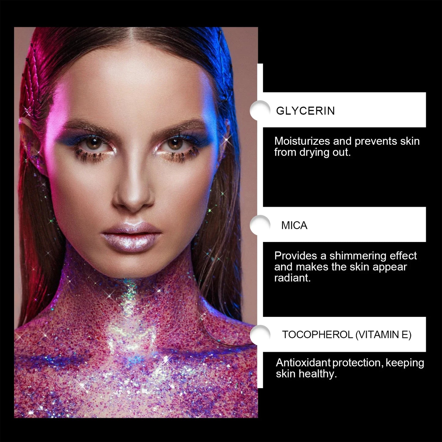 Eelhope Glitter Spray – Hair & Body Shimmer for Festivals