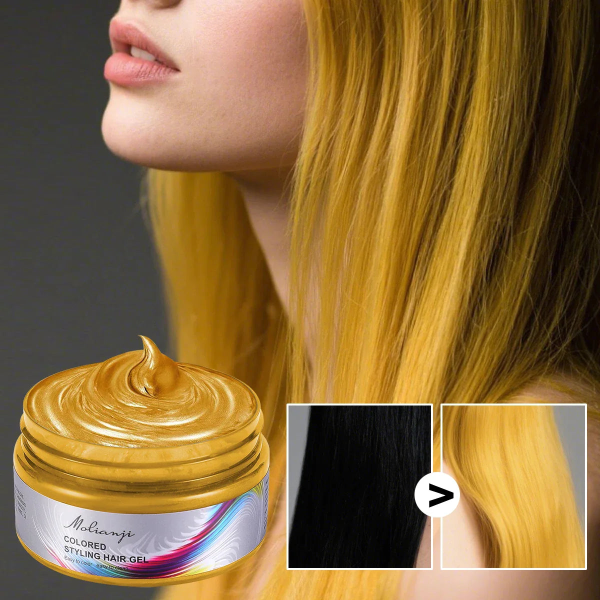Hair Color Wax – Long-Lasting Styling Dye for Men & Women