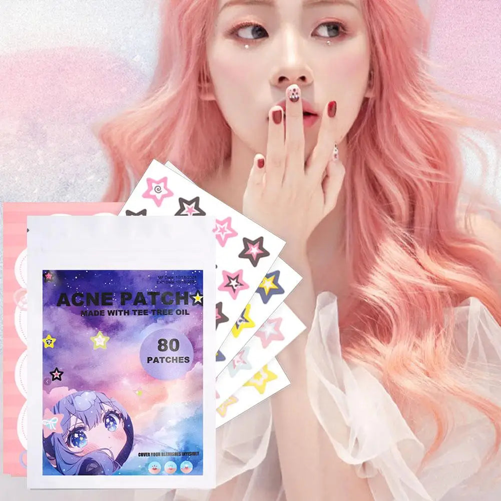 Colorful Star Pimple Patches – Ultrathin Breathable Spot Stickers