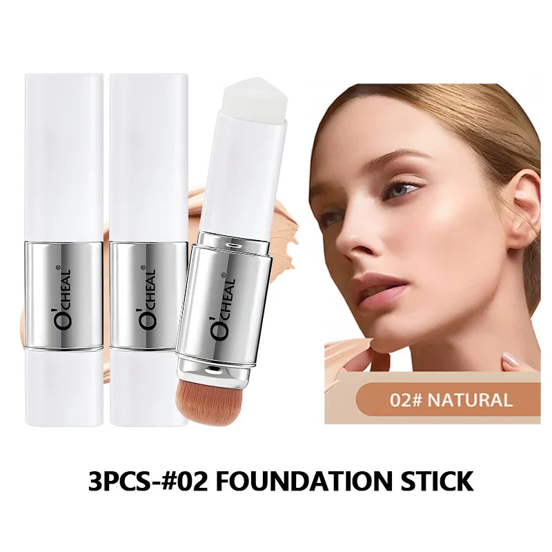 O'CHEAL Color-Changing Foundation Stick | Matte & Waterproof