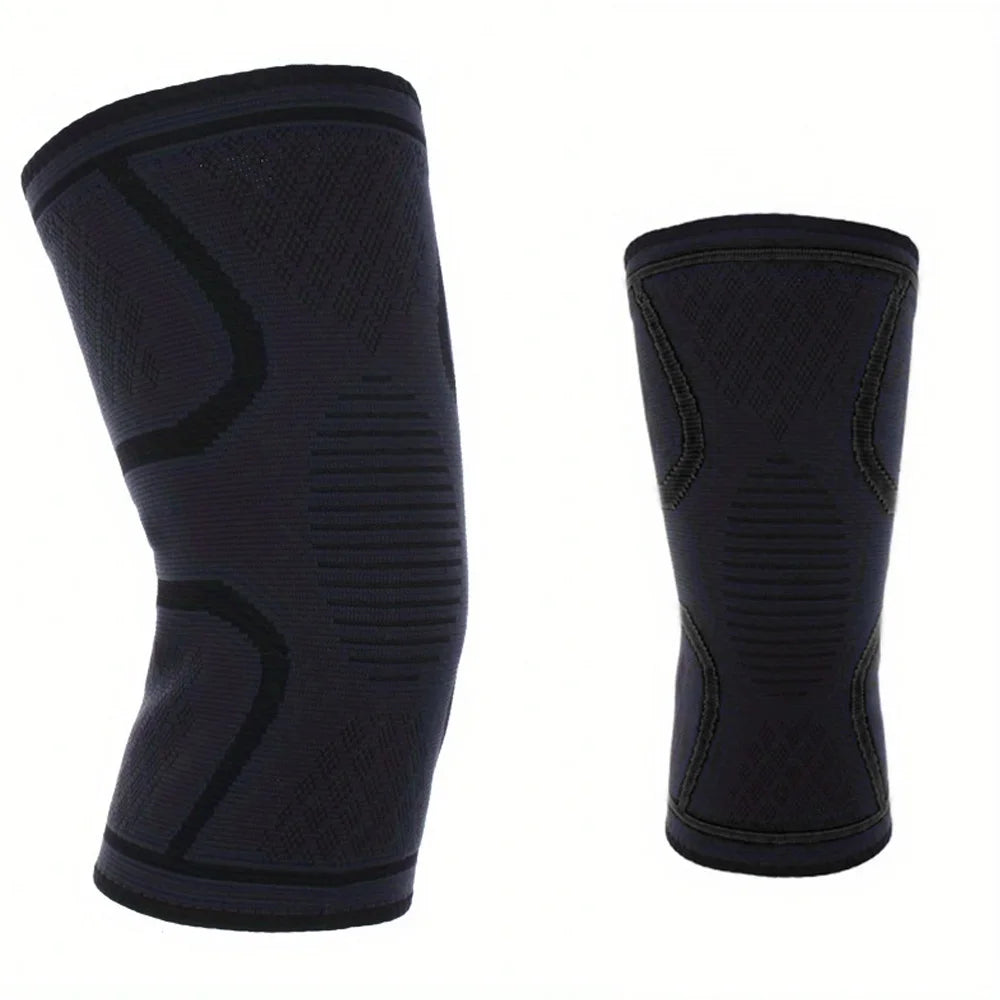 Knee Support Sleeve for Knee Pain, Breathable Compression Knee Brace for Running Cycling Basketball Gym Arthritis Relief Peaceful Pleasures Health and Wellness 1pair Black XXXL