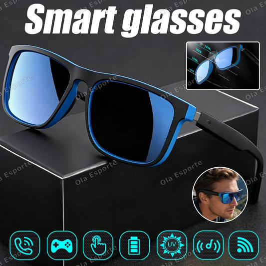 AI Smart Glasses Bluetooth 5.4 | Camera, Touch Control & Voice Assistant Smart Glasses Peaceful Pleasures Health and Wellness