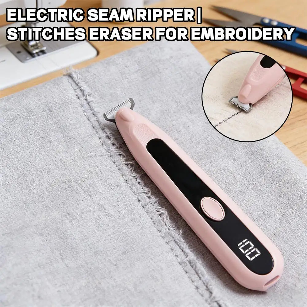 Professional Electric Seam Ripper for Seamstresses and Quilters Peaceful Pleasures Health and Wellness
