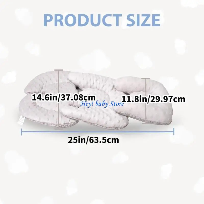 Breathable Baby Stroller Liner Pad | Reversible Pram Cushion