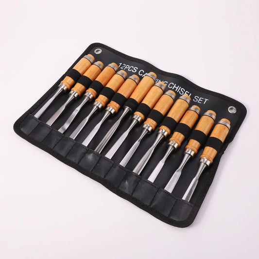 Wood Carving Hand Chisel Set Woodworking Professional Lathe Gouges Tools Hand Chisels Carving Tools Wood Carving Chisels Peaceful Pleasures Health and Wellness