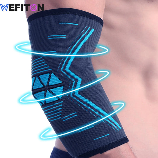 WEFITON Elbow Brace Compression Sleeve | Tennis & Golfer's Elbow Elbow Compression Sleeve Peaceful Pleasures Health and Wellness
