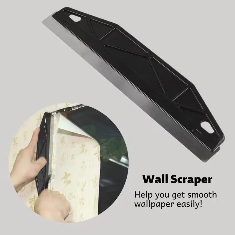Stainless Steel Putty Knife Scraper Set – Drywall & Wall Tool