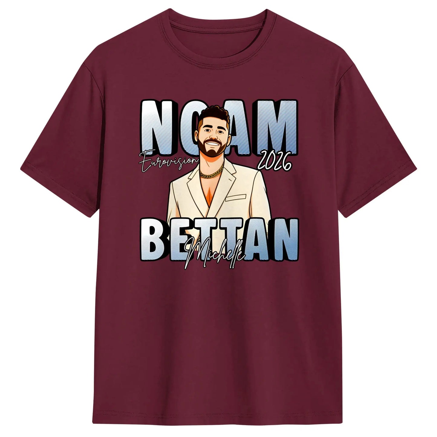 Eurovision 2026 Men's Cotton Graphic T-Shirt | S–6XL