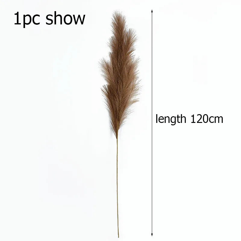 Large Silk Pampas Grass Artificial Flowers 100–120cm | Home & Wedding