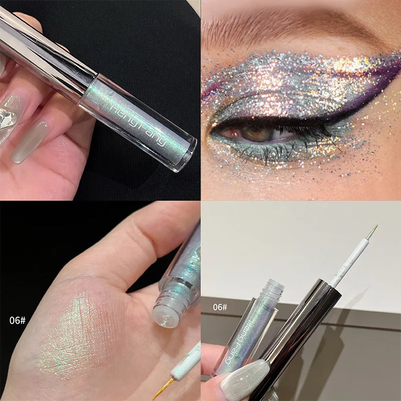 Metallic Chameleon Liquid Eyeliner – Waterproof, Long-Lasting