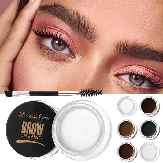 Long-Lasting Clear Eyebrow Styling Gel Wax with Brush – 6 Shades Eyebrow Styling Gel Peaceful Pleasures Health and Wellness