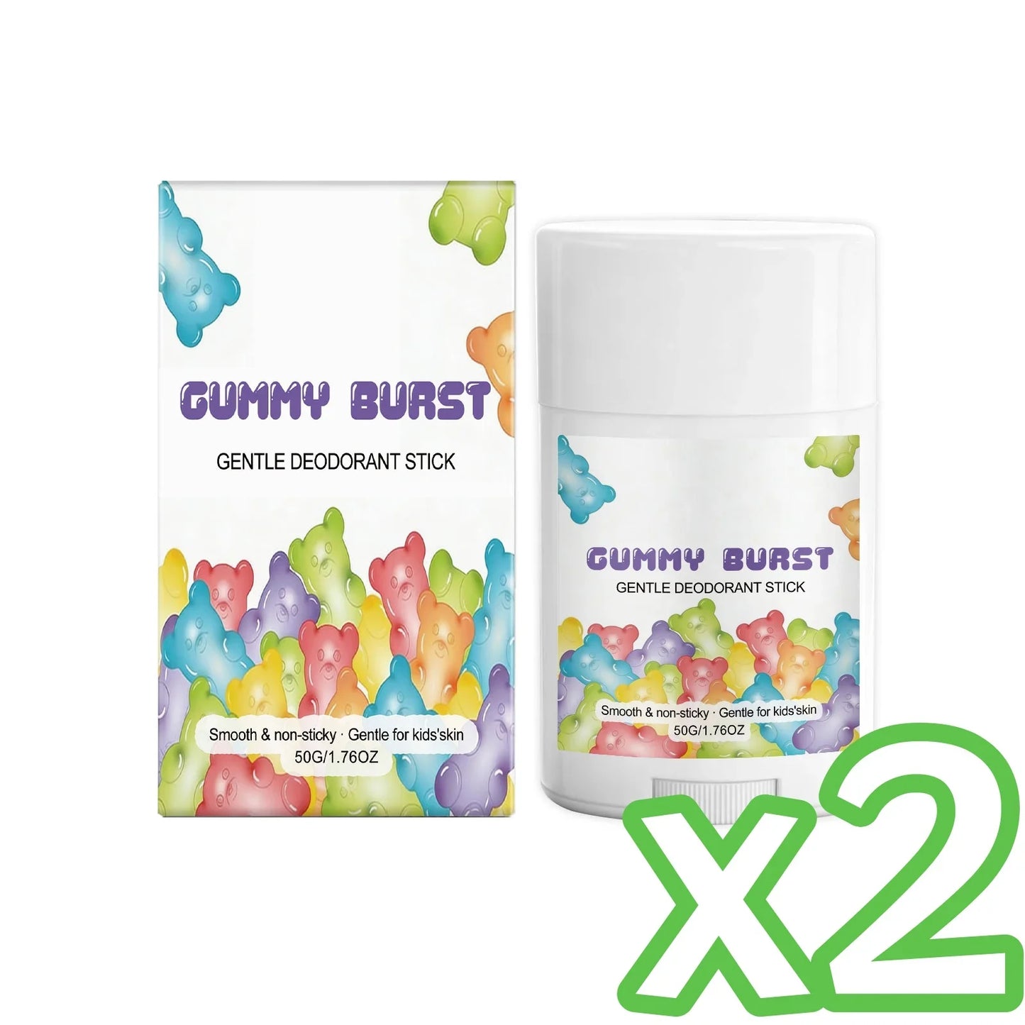 Natural Deodorant for Kids & Teens – 24-Hr Odor Control