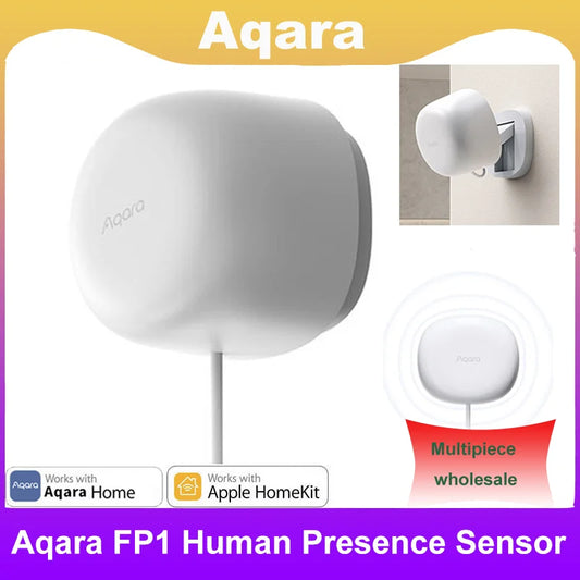 Aqara Human Presence Sensor FP1 Zigbee 3.0 High Precision Sensing Smart Home for Apple Homekit Human Presence Sensor FP2 Peaceful Pleasures Health and Wellness