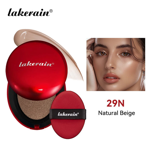 Sunscreen Cushion Foundation Natural Moisturizing Concealer Whitening Oil-control Women Base Long-lasting Makeup Korean Cosmetic Peaceful Pleasures Health and Wellness