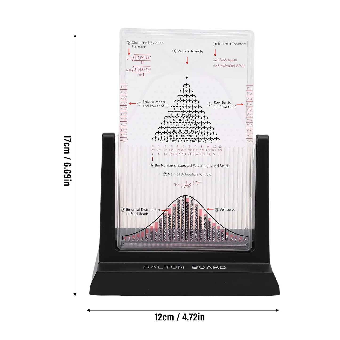 Probability Demonstrator Normal Distribution Model Physics Teaching