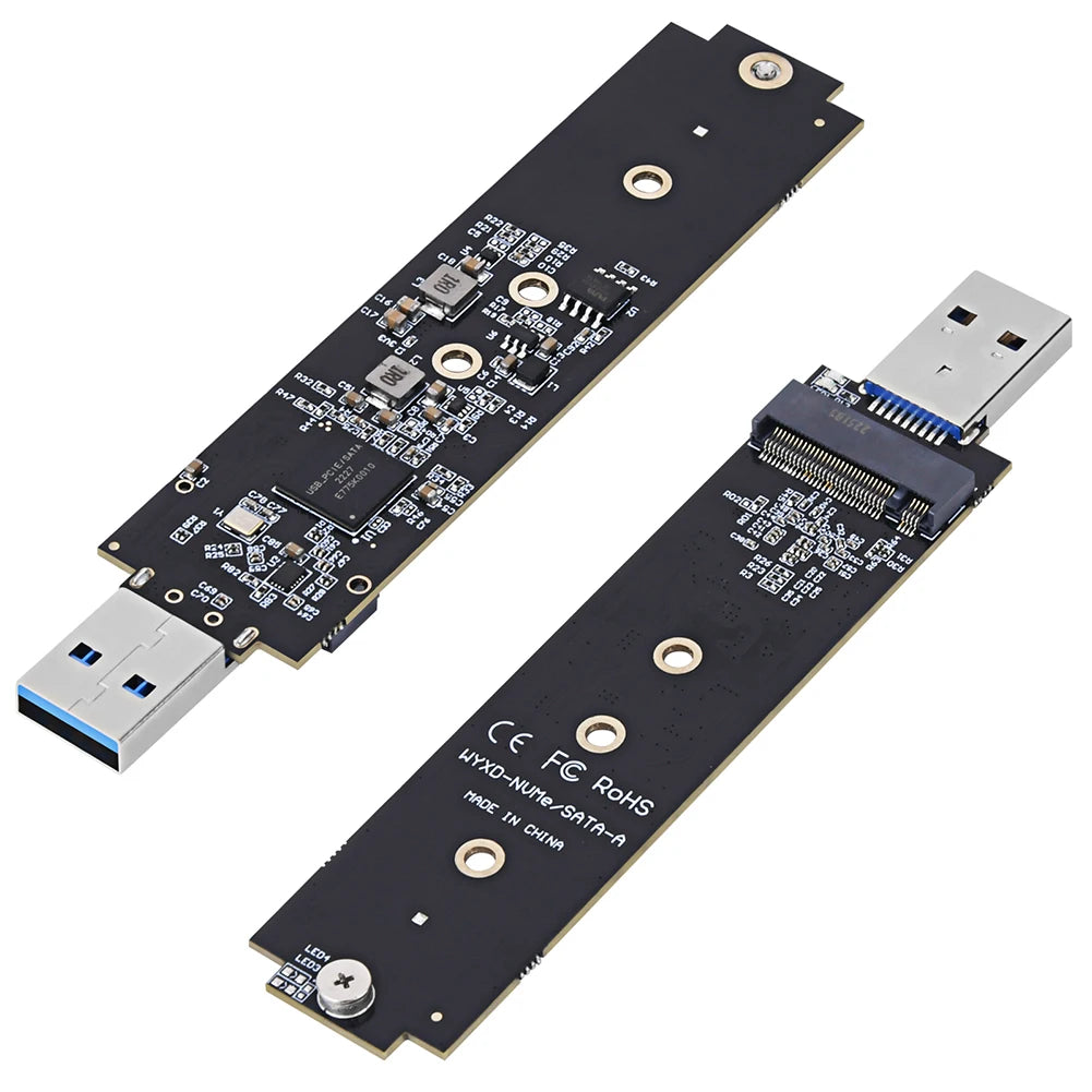 NVME To USB Adapter Max 2TB USB 3.1 Gen 2 To M.2 NVMe SSD Converter Adapter M.2 NVME USB 3.1 Adapter for 2280 2260 2242 2230 SSD Peaceful Pleasures Health and Wellness