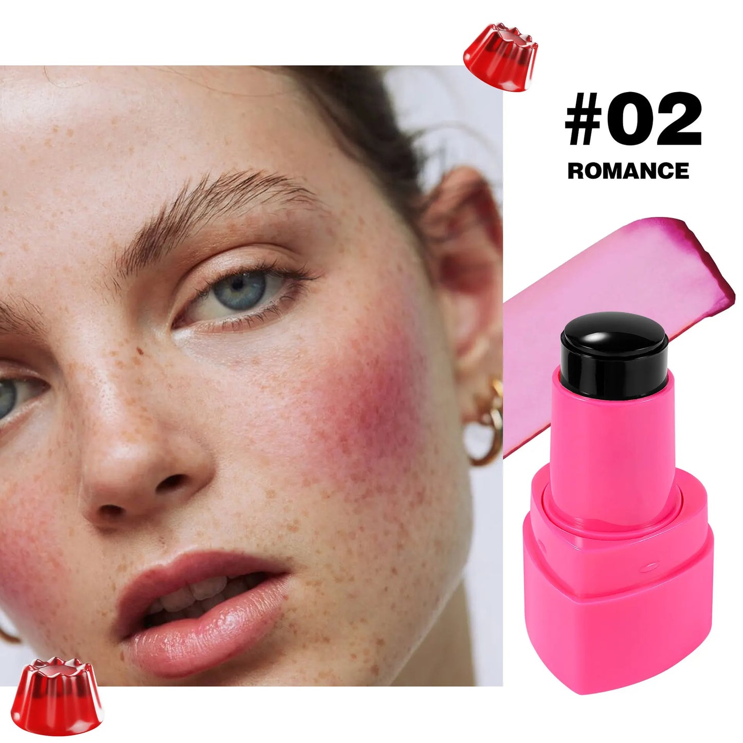 Handaiyan Jelly Blush Stick – 2-in-1 Lip & Cheek Tint