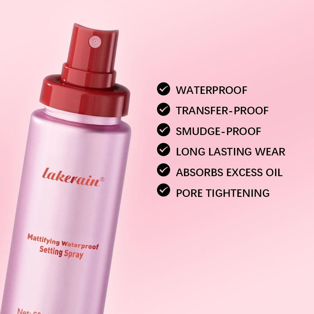 Water-fit Sun Serum & Blur Magnet Primer & Waterproof Matte Setting Spray Set SPF50 Sunscreen Oil Control Matte Makeup Effect Peaceful Pleasures Health and Wellness