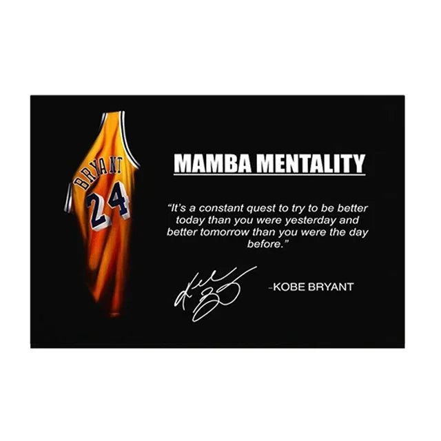 Basketball No. 24 Jersey Canvas Wall Art | Boys Room Decor