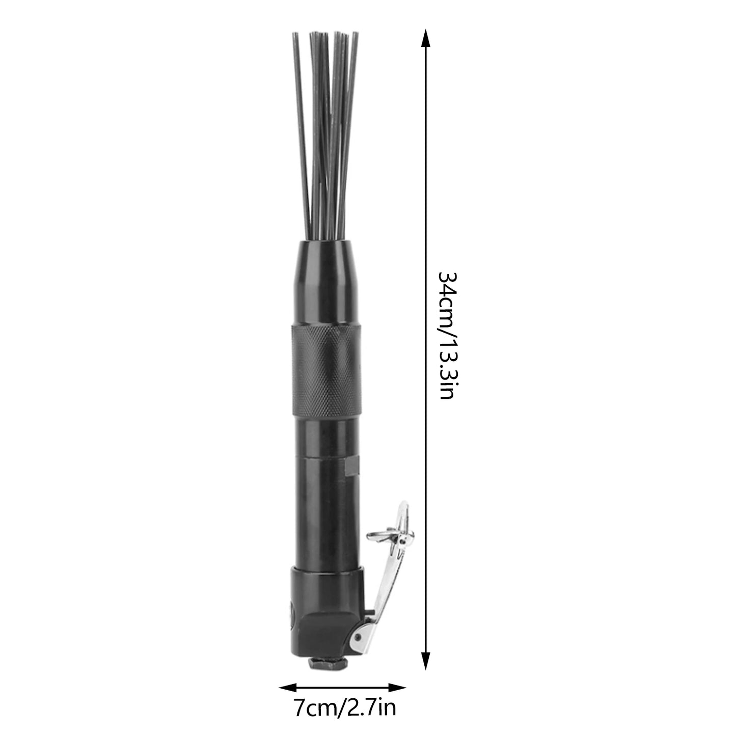 4400 Rpm Needle Slag Cleaner Air Pneumatic Rust Corrosion Remove