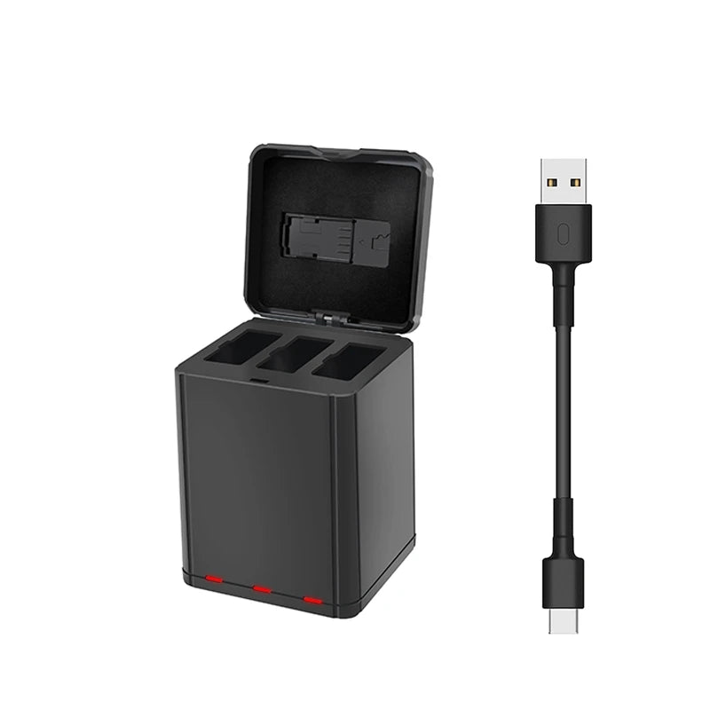 New 3 IN 1 Battery Charger Smart Charger USB Charging Box For DJI Tello Drone Battery Charging Hub Outdoor Charger Accessory Peaceful Pleasures Health and Wellness