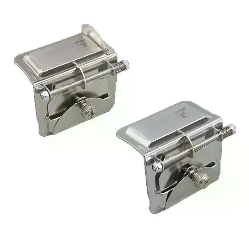 Stainless Steel Overlock Gauge – Adjustable Seam & Lace Guide