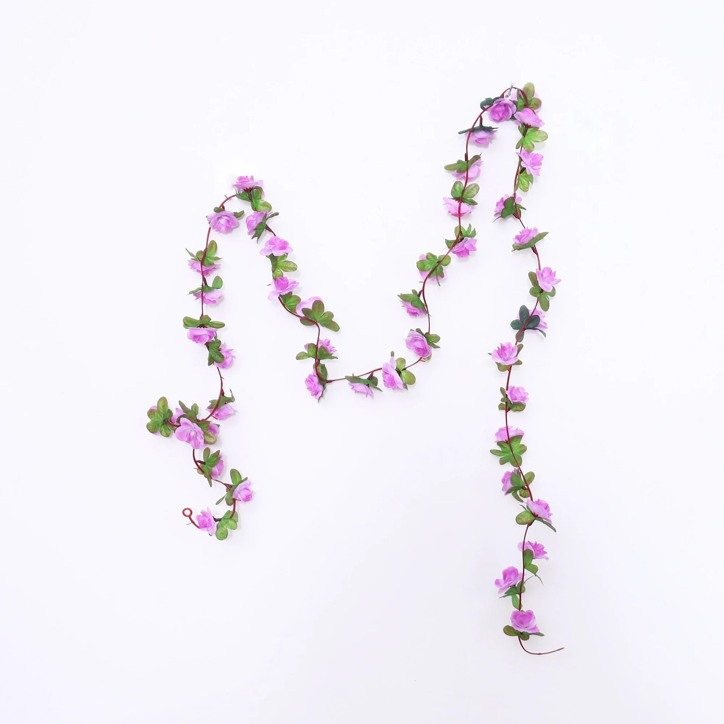 2.5m Silk Rose Artificial Flower Vine Garland – Wedding Decor