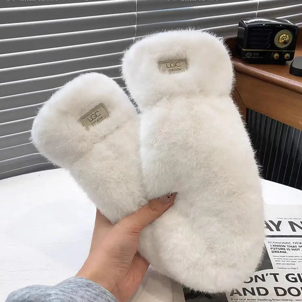 Anti-cold Keep Warm Thickened Gloves Winter Solid Color Warm Gloves Students Fashionable and Cute Multi-finger Windproof Gloves Peaceful Pleasures Health and Wellness