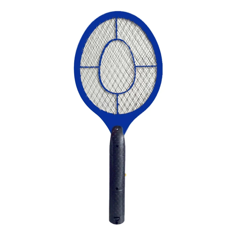 Electric Bug Zapper Racket – Handheld Fly Swatter for Indoor & Outdoor Peaceful Pleasures Health and Wellness Blue france