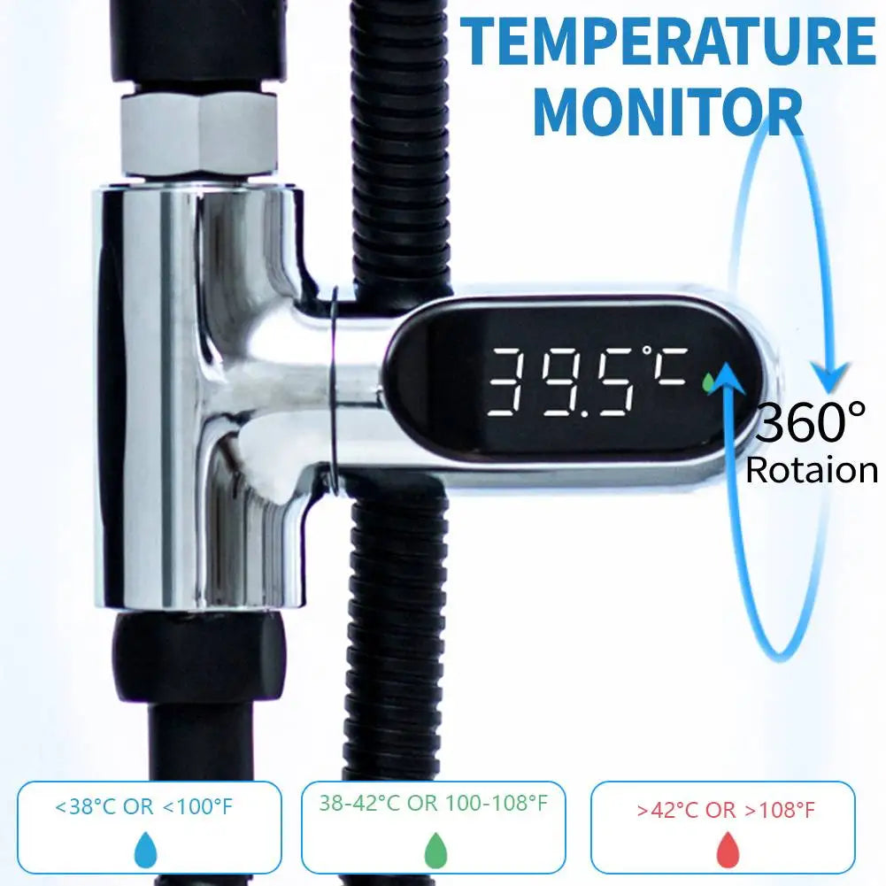 Baby Bath Water Thermometer – 360° LED Digital Faucet Monitor Baby Thermometer Peaceful Pleasures Health and Wellness france